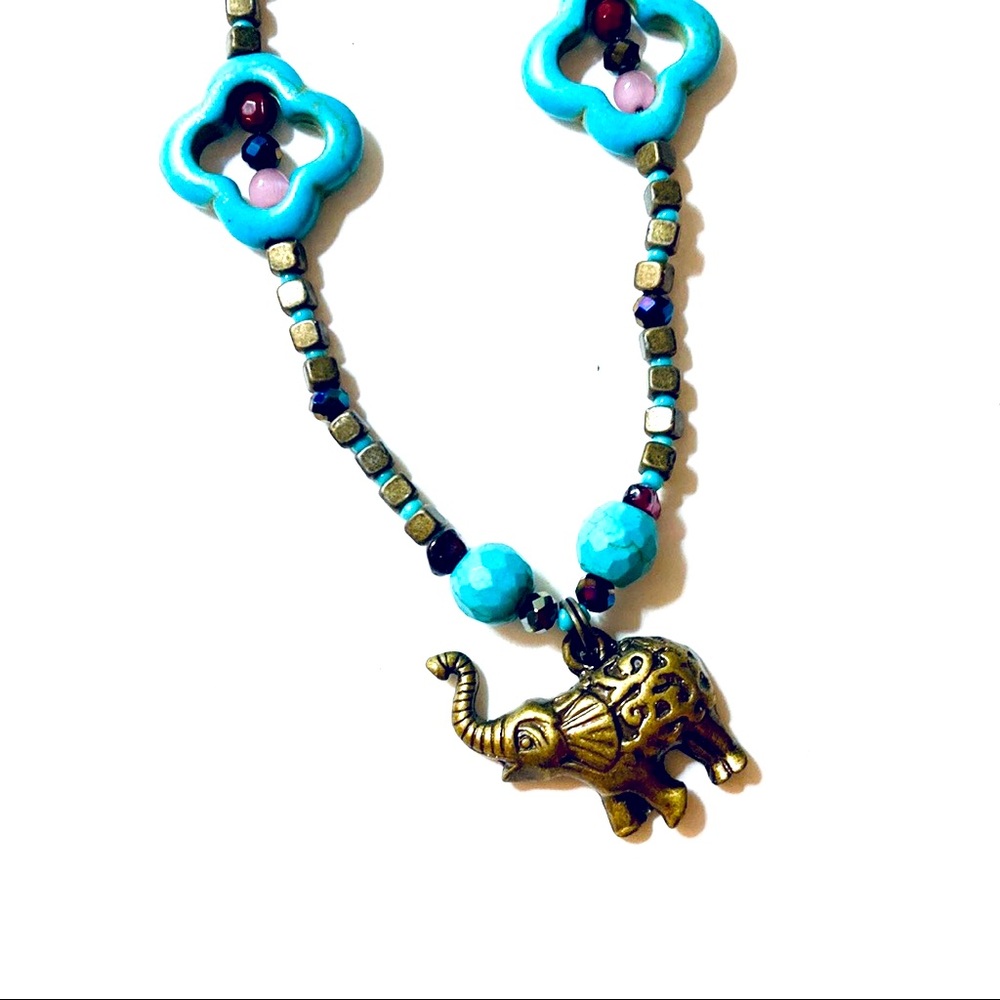 Handmade Little Majestic Elephant Necklace